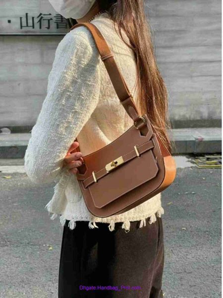 

8a quality original hemrres j ypsiere tote bag for sale 2023 new layer cowhide gypsy bag mini one shoulder crossbody leather universal women