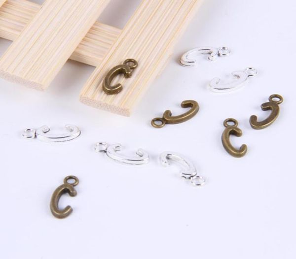 

2015new fashion antique silvercopper plated metal alloy selling az alphabet letter c charms floating 1000pcslot 03x8103458, Bronze;silver