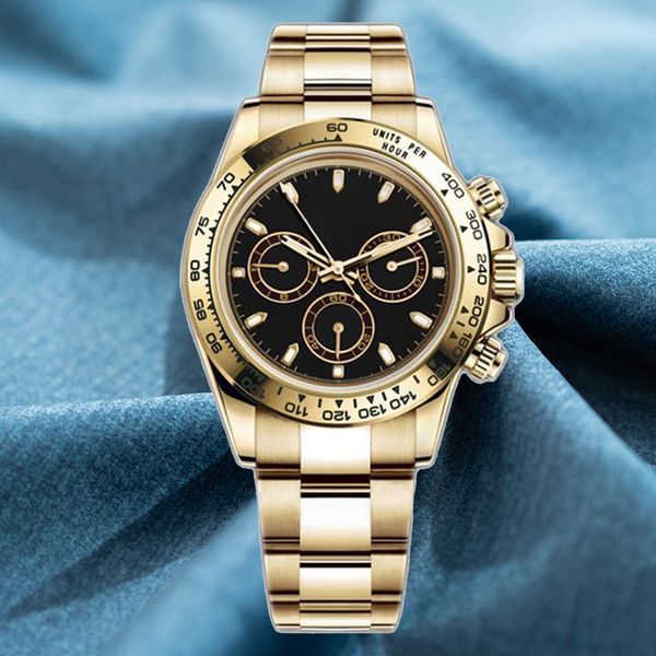 

mens mechanical ceramics watches 40mm steel strap waterproof folding buckle wristwatches sapphire glass luminous business casual dhgate mont, Slivery;brown