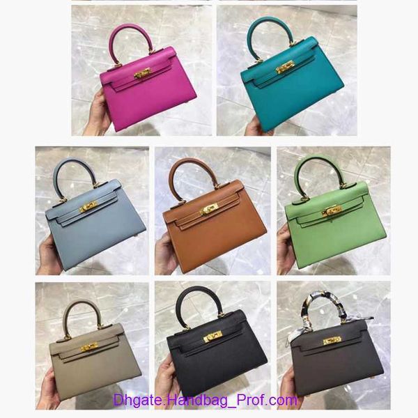 

designer h home kelys tote bag online shop 2023 new s second generation leather palm pattern portable single shoulder messenger with gift bo
