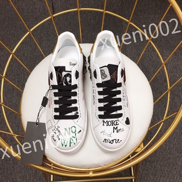 

new r shoes trendy sneakers punk low men women genuine leather white black chaussures sport skateboarding casual trainers men's shoes