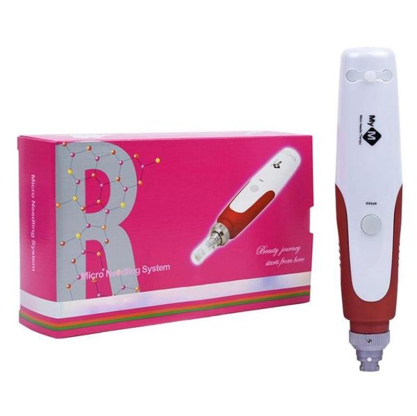 

new mym electric needle microneedle roller pon electrics derma stamp dermapen microtherapy pen4069018
