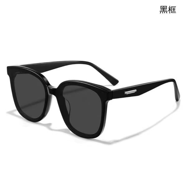 

fashionable gm cat eye sunglasses, large box sun protection glasses, hip-hop concave convex shaped sunglasses, White;black