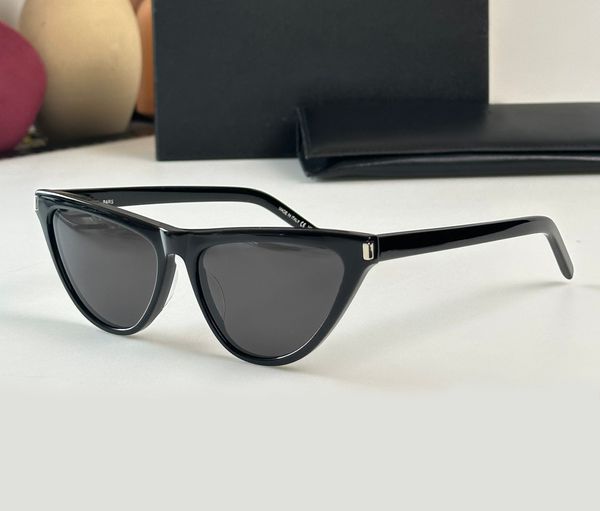

black slim cat eye sunglasses dark grey 550 woman summe sunnies gafas de sol sonnenbrille shades uv400 eyewear with box, White;black
