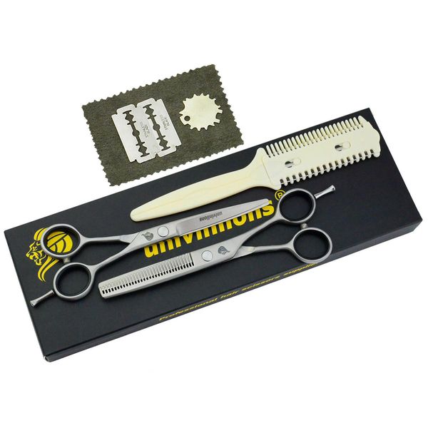 

shears 5.5/6" matt silver professional hairdressing scisors barber scissors salon shears hairdresser japanese hair cutting shears