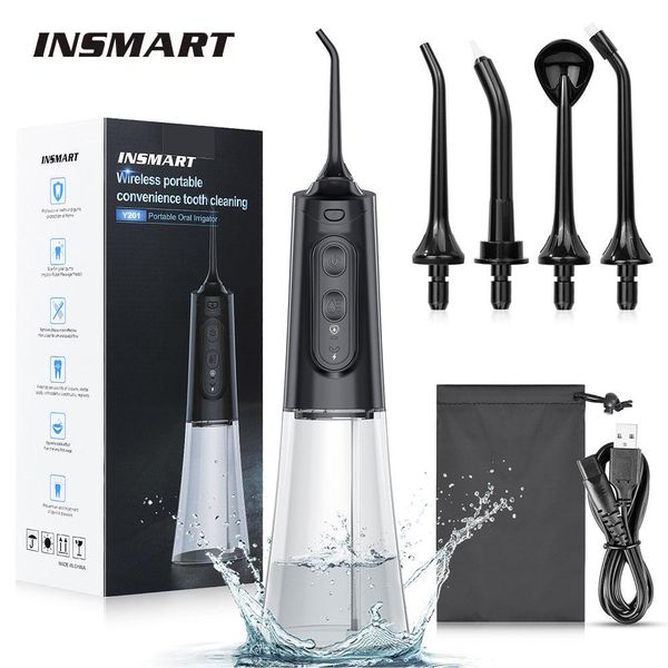 

toothbrush insmart teeth whitening water flosser oral irrigator dental water thread for teeth dental water jet pick portable tooth cleaner