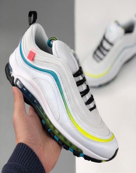 

97 running shoes mens jesus halloween slime triple black metallic silver bullet women 97s trainers reflective bred indigo storm sn7370304
