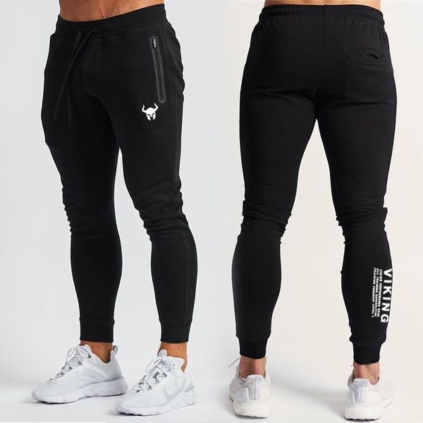 

pants new fashion jogging men's pants outdoor fitness training pencil pants men's trousers sports pants casual pants, Black