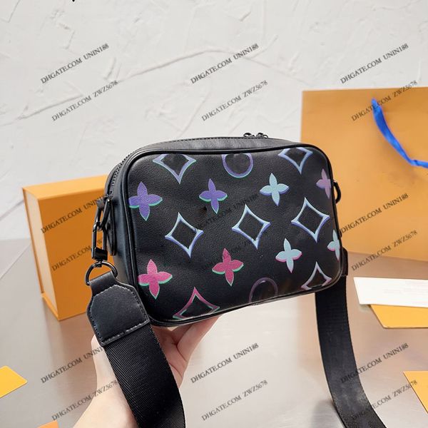 

23ss women luxurys designer totes bags handbag colorful printing flowers crossbody ladies handbags flowers with original dust bag messenger