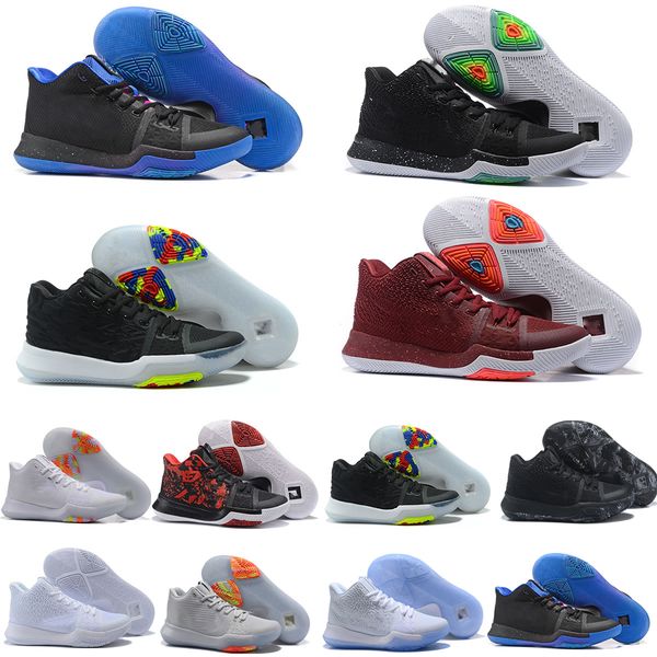 

classic kyries 3 iii es basketball shoes irving iv 4 one world people chip copa grind taco oreo trainers sneakers sports mens christmas wine