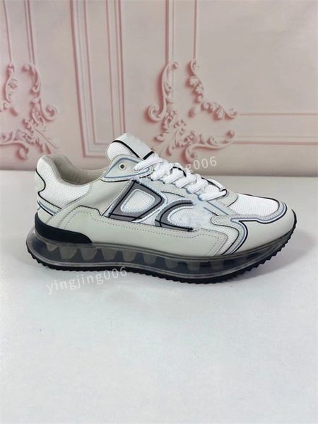 

new women mens designer sneaker casual shoes leather sneakers embroidered white shoes flat platform walking sports trainers, Black