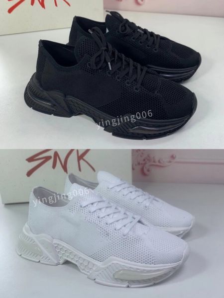 

new women designer sneaker casual shoes leather sneakers embroidered white shoes flat platform walking sports trainers2023, Black