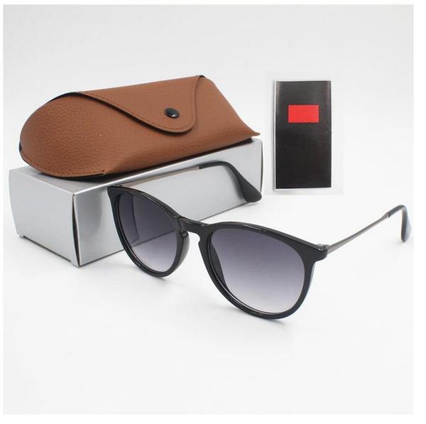 

1 piece fashion sunglasses toswrdpar glasses sunglasses designer men's ladies brown case black metal frame dark 50mm lens, White;black