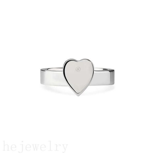 

stud designer rings for woman heart shape love ring silver color letters bague esthetics accessories texture circle mens g plated gold ring