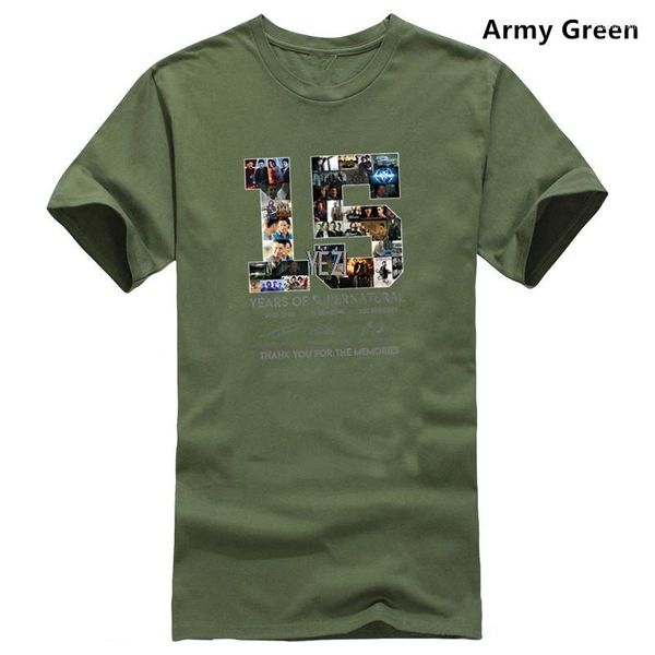 

men's t shirts supernatural t-shirt summer short sleeve cotton fashion 1r3xf, White;black