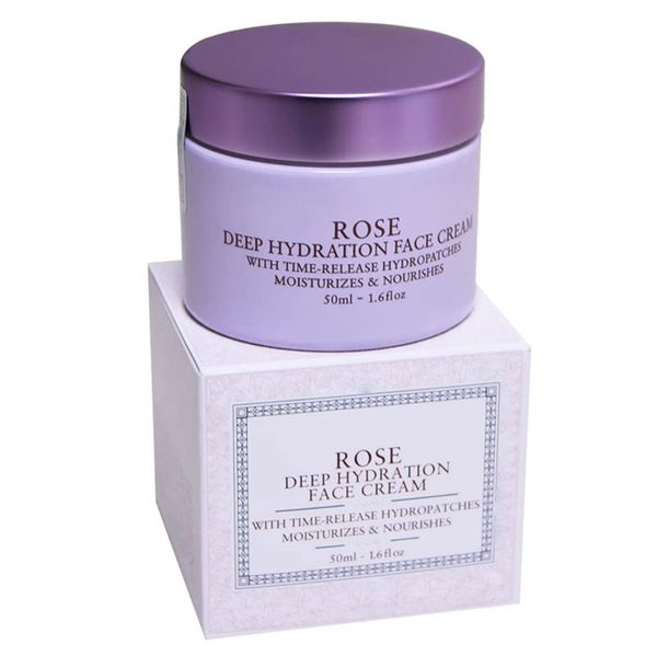 

women face cream 50ml rose moisturizing deep hydration face cream skin care, White