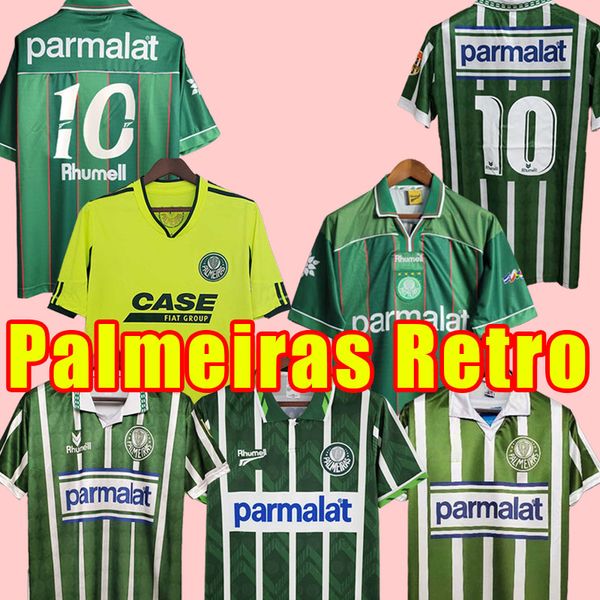 

palmeiras soccer jerseys retro 1992 1993 1994 1995 1996 1999 2000 2010 2011 2014 junior valdivia vintage camiseta de futbol 92 93 94 95 96 9, Black;yellow