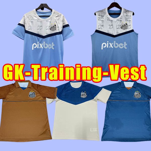 

2023 2024 fc santos soccer jerseys felipe jonatan kaio jorge pinto ramos pato sanchez soteldo football jersey libertadores shirt camisa trai, Black;yellow