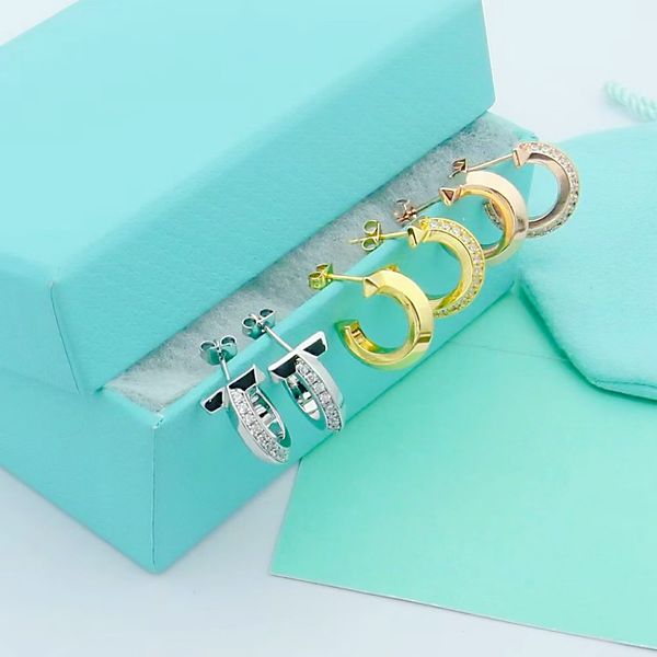 

very expensive diamond small earrings for women, luxurious designer earrings for girls, valentine's day gifts, classic jewelry with box, Golden;silver