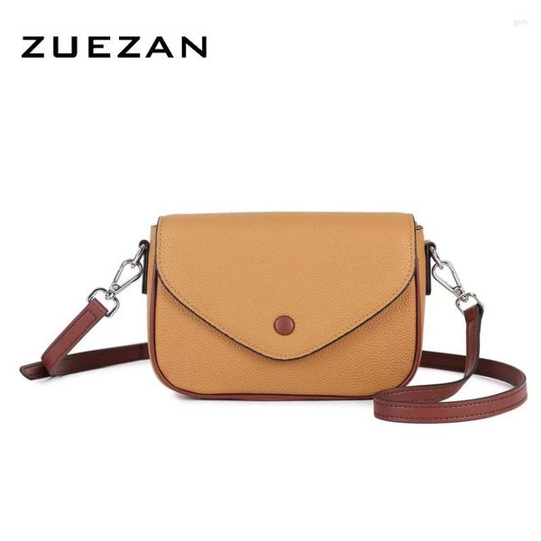 

shoulder bags women genuine leather crossbody bag fashion flap quality togo cow's skin messenger
