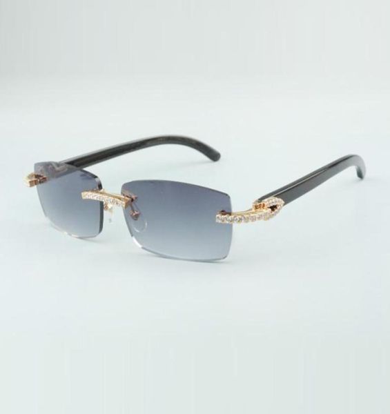 

endless diamond buffs sunglasses with 3524012 with natural black horns legs and 56mm lens4378129