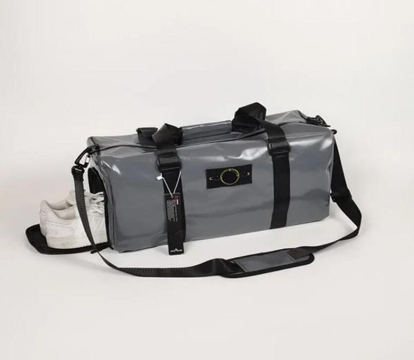 

brand largecapacity duffel bags doublesided embroidered map waterproof gym training yoga bag stone women men totes couple5040376