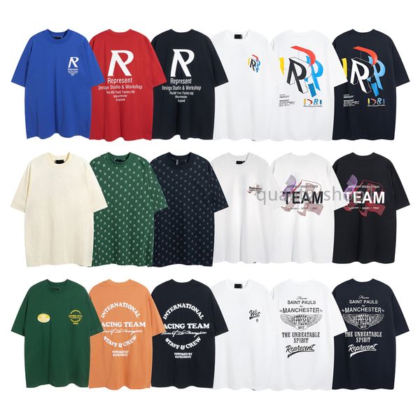 

2023 designer mens t shirts summer women letters printed tshirts loose tees fashion brands casual shirt luxurys clothing street short sleev, White;black