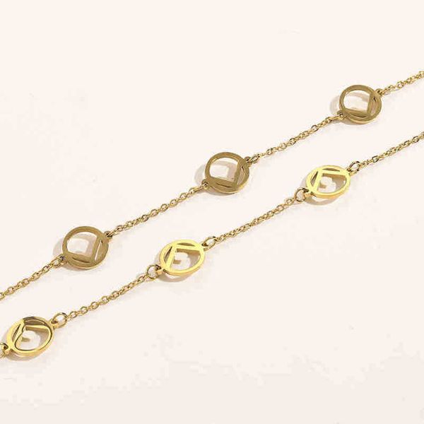 

2023 new designer jewelry bracelet necklace ring tiktok female all match air voice live finnish, Silver