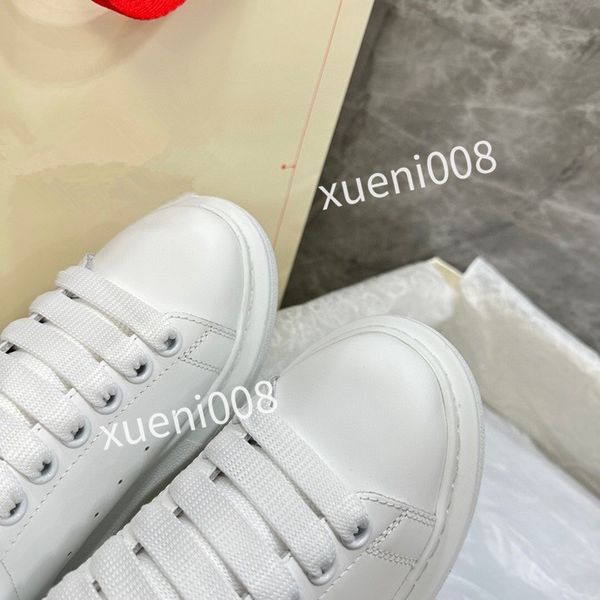 

2023fashion men quality casual shoes brand leather lace-up sneaker running trainers letters flat printed sneakers, Red;white