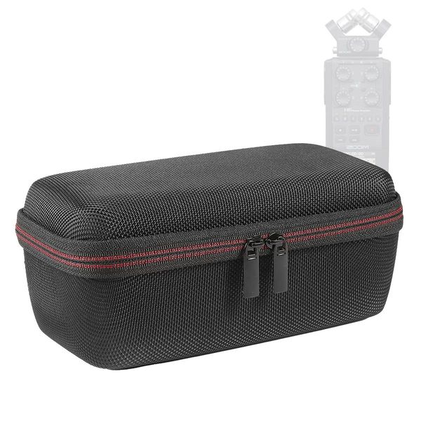 

organizer hard eva storage bag for zoom h6 recorder protect cover h4n pro portable handheld digital mixer box travel carrying case