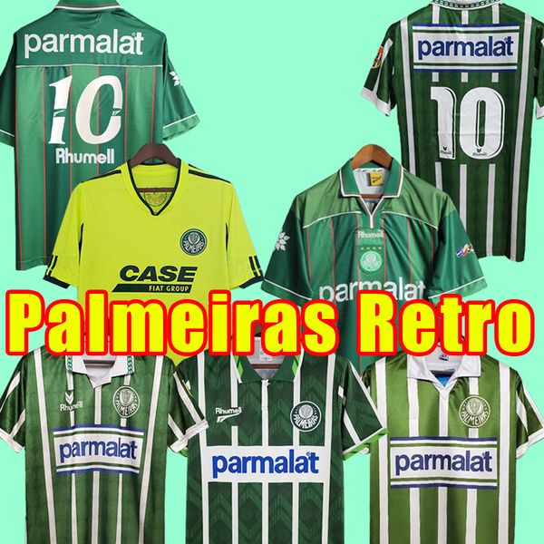 

palmeiras r. carlos retro soccer jerseys edmundo mens zinho rivaldo evair home green football shirts mens uniforms short sleeve 10 11 92 93, Black;yellow