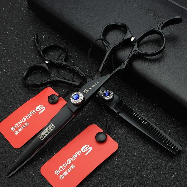 

shears haircut 5.5 / 6/7 inch hairdresser sliding scissors left hand and righthand professional scissors hairdressing salon barber set