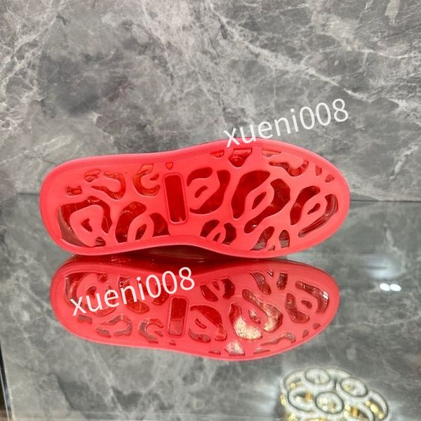 

fashion womens mens quality casual shoes brand leather lace-up sneaker running trainers letters flat printed sneakers2023, Red;white