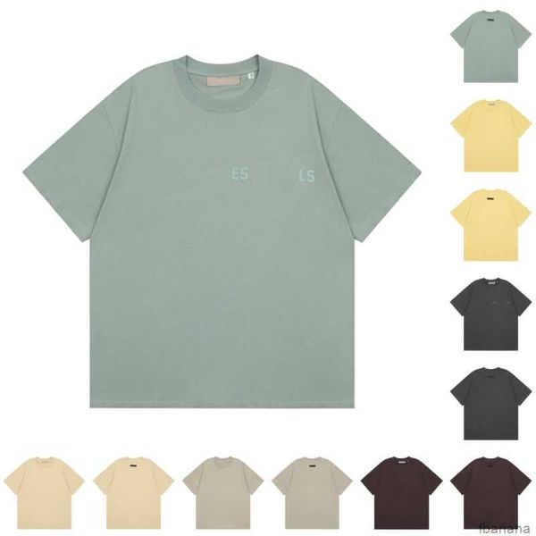 

designer tide essentail t shirts short sleeve essentiel high street loose oversize casual t-shirt pure cotton 51ar, White;black