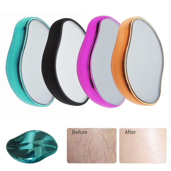 

epilator crystal epilator magic glass hair removal exfoliate painless depilation body epilator for men women quick crystal hair remover
