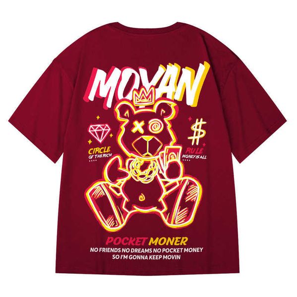 

fashion brand oversize fat men's clothing plus large size guochao hip hop loose short sleeve tshirt half sleeve fashion te, White;black