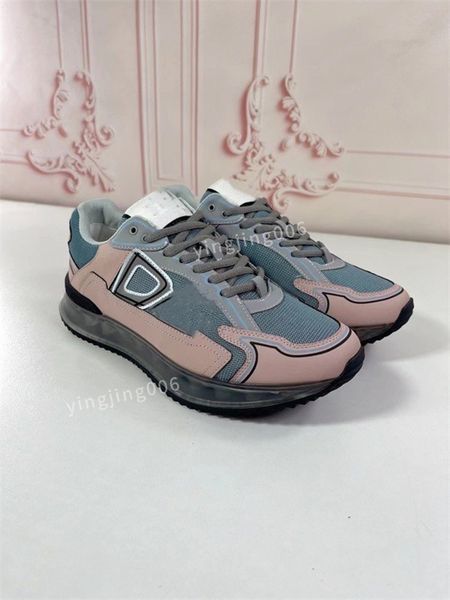 

2023women men designer sneaker casual shoes leather sneakers embroidered white shoes flat platform walking sports trainers, Black