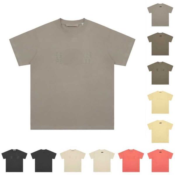 

designer mens t shirts women tshirt essentail essent shorts t-shirt men casual tshirts essentiel loose short sleev hik7, White;black