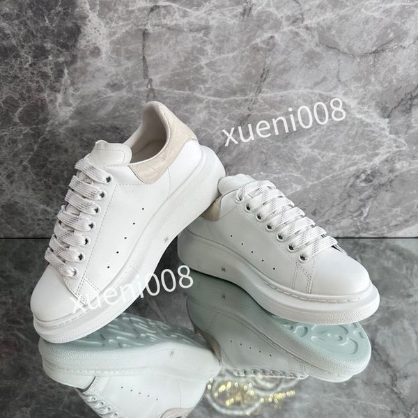 

new fashion womens men quality casual shoes brand leather lace-up sneaker running trainers letters flat printed sneakers, Red;white