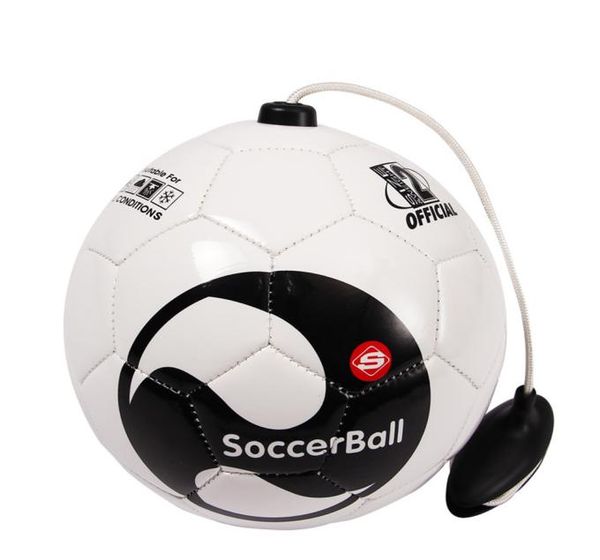 

new football ball kick beginner soccer ball practice belt training equipment standard official profession balls size 25183670