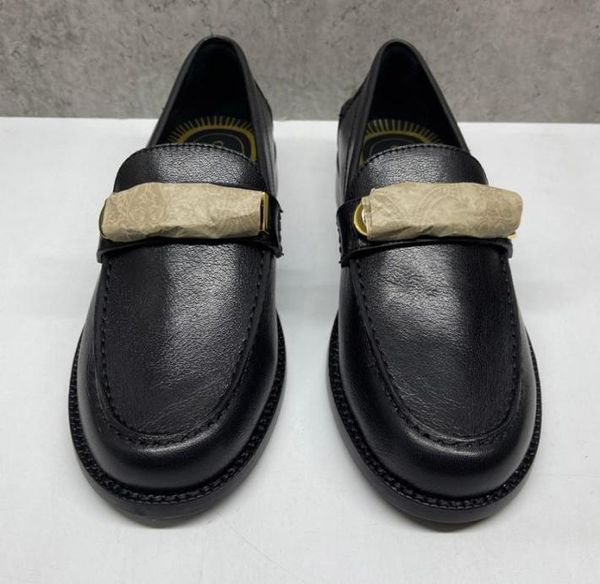 

summer classic ladies sandals fashion metal buckle leather pointed flat shoes nonslip wedding party shallow mou4607119, Black