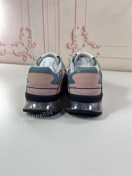 

2023women men designer sneaker casual shoes leather sneakers embroidered white shoes flat platform walking sports trainers, Black