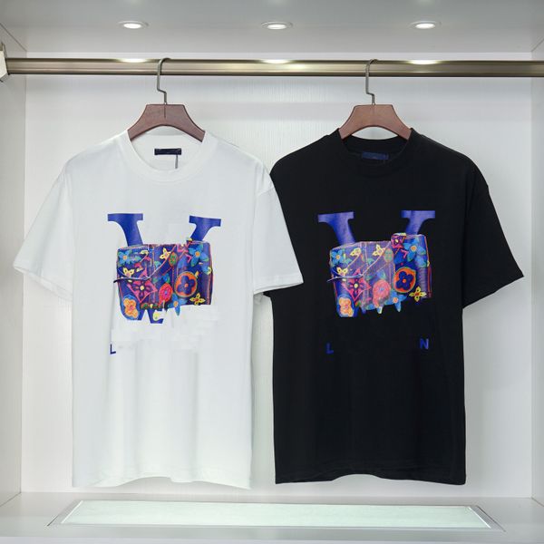 

mens designer t shirt fashion letter printed tshirts clothing casual cotton short sleeve men women t-shirt hight quality solid color tees as, White;black