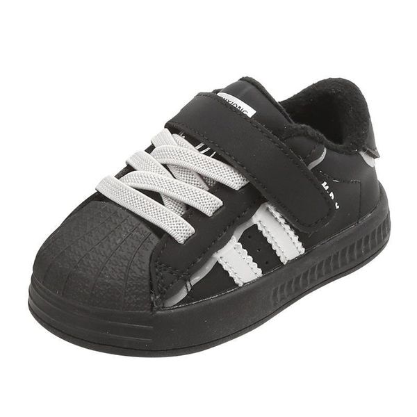 

first walkers kids shoes baby booties child shell boys casual toddler winter plus fleece girls sneakers f10138