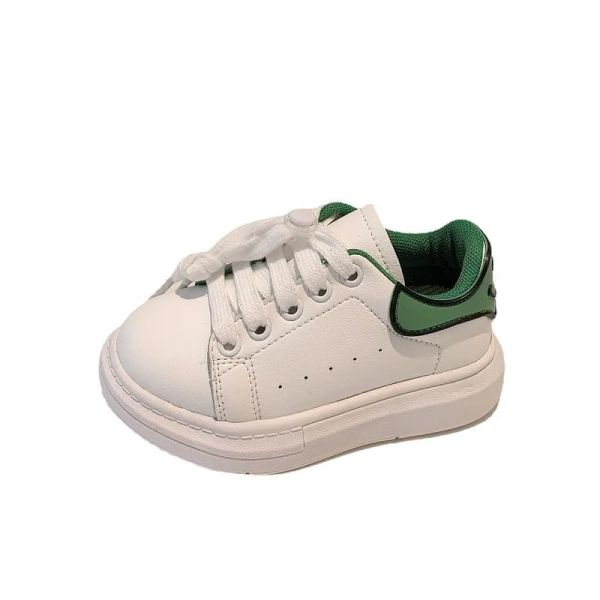 

versions athletic baby shoes footwear toe children spring autumn girls cute heel color white boys casual e3967, Black