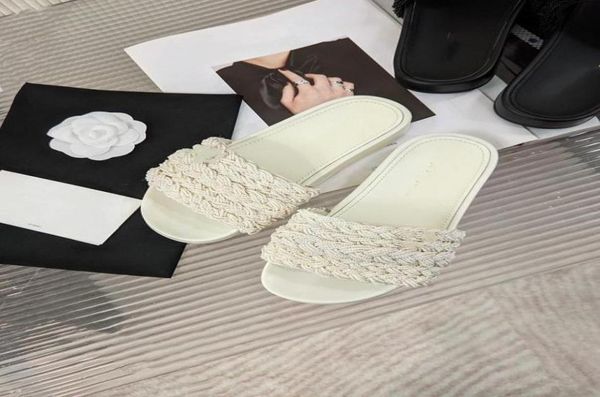 

2021 spring slippers upper foot visual effect is very good lazy with delicate highlighting personal temperament size 35407157424, Black