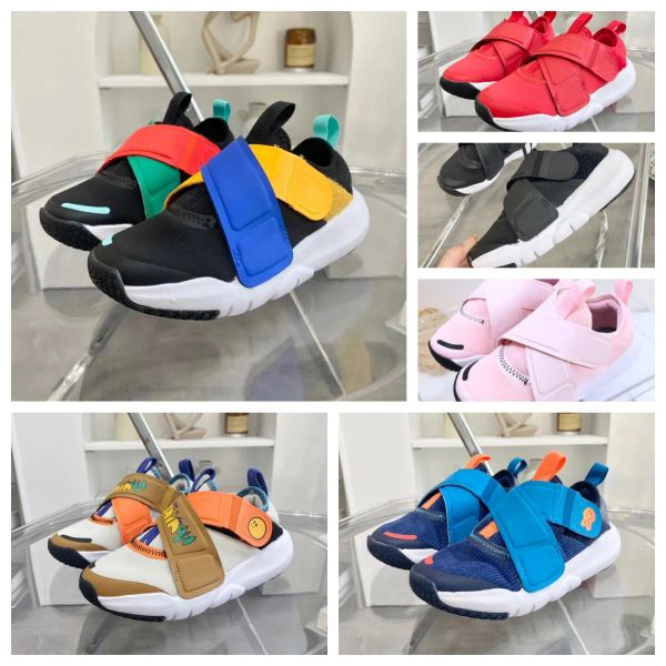 

versions 2023 flex advance se little kids shoes boys girl toddler kicks far out midnight navy imperial blue orange white outdoor, Black