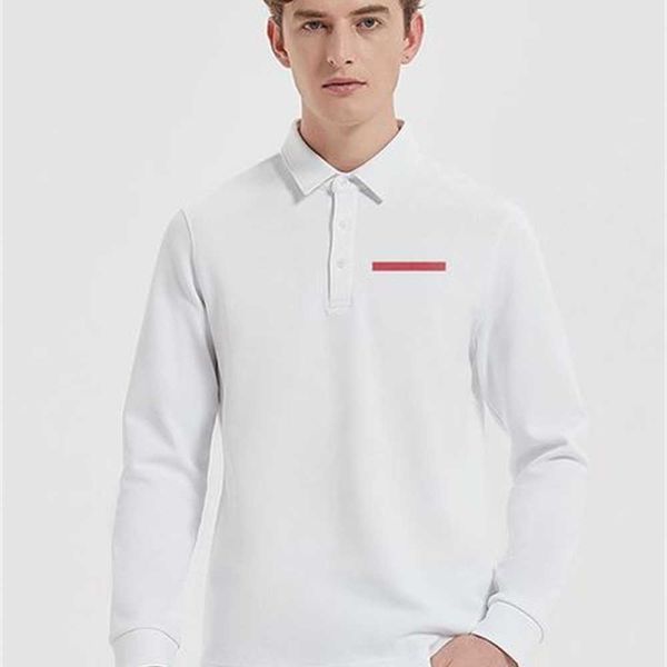 

men's tee t shirt designer man polos mens polo shirts pullover long sleeve tees solid tshirts sweatshirt sportswear oversized tshirt w, White;black