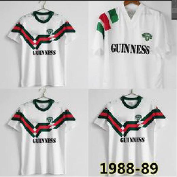 

1988 1989 88 89 soccer jerseys cork city retro tracksuits r. dillon k o connor n fenn c murphy d mcglade classic football shirts calcio, Black;yellow