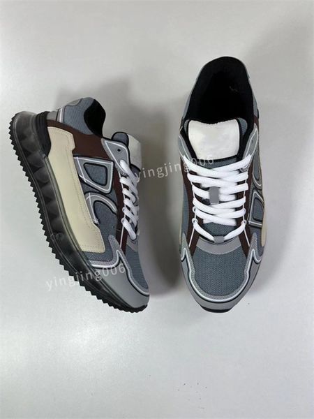 

new mens fashion designer sneaker casual shoes leather sneakers embroidered white shoes flat platform walking sports trainers, Black